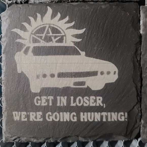 Supernatural slate coasters  - Picture 4 of 6